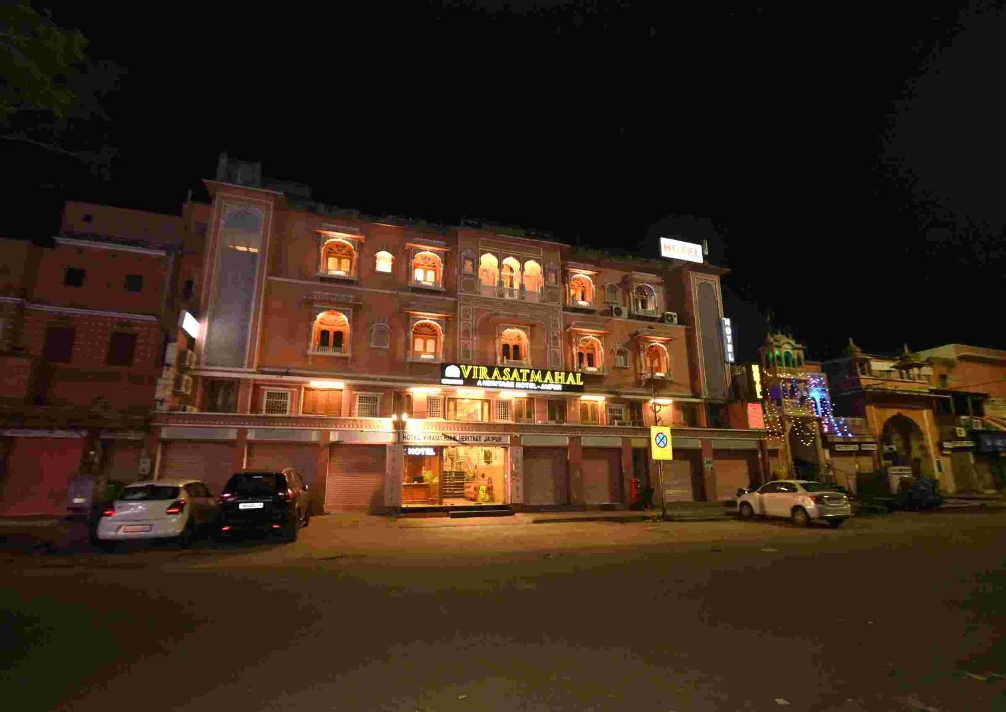 Virasat Mahal Heritage Hotel-Jaipur City Center Exterior foto